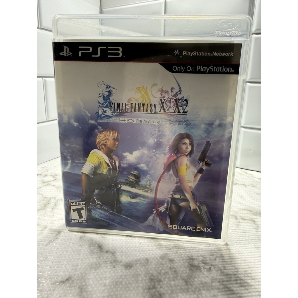 Final Fantasy X / X-2 HD Remaster – Sony PlayStation 3 PS3 – Complete – Untested